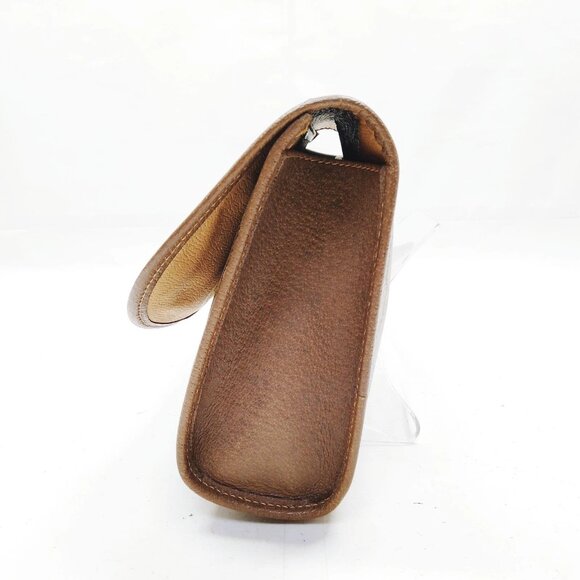 Authentic Gucci Vintage Clutch Bag Sherry Line Brown PVC mn294-120625 - Picture 3 of 16